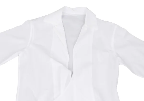 Yohji Yamamoto NOIR Buttonless Drape Shirt K-167389_003