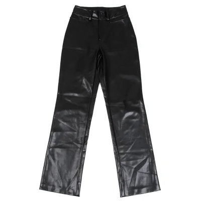 Jean Paul GAULTIER CLASSIQUE Poly Blend Synthetic Leather Pants