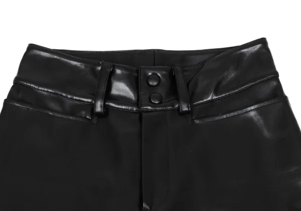 Jean Paul GAULTIER CLASSIQUE Poly Blend Synthetic Leather Pants K-167390_003