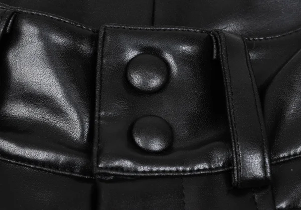 Jean Paul GAULTIER CLASSIQUE Poly Blend Synthetic Leather Pants K-167390_004