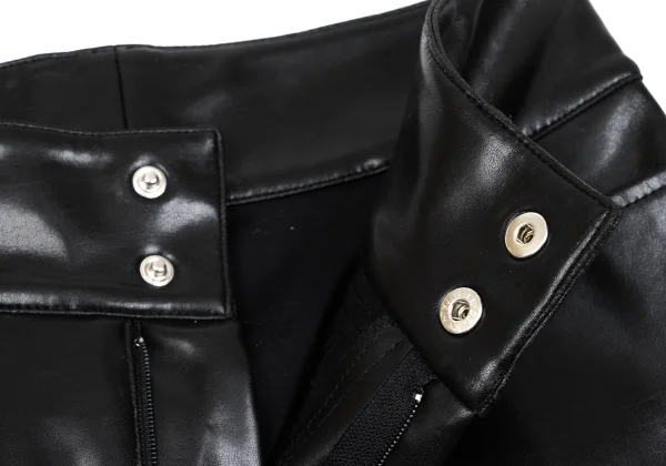 Jean Paul GAULTIER CLASSIQUE Poly Blend Synthetic Leather Pants K-167390_005