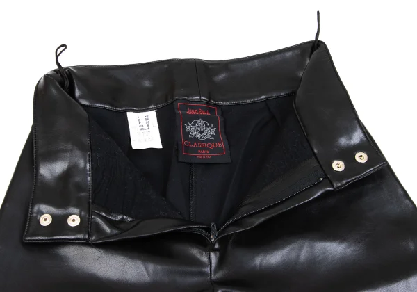 Jean Paul GAULTIER CLASSIQUE Poly Blend Synthetic Leather Pants K-167390_006
