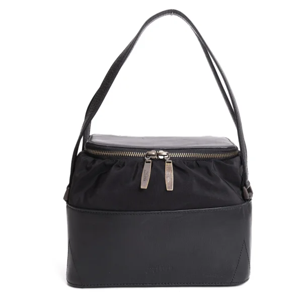 Jean Paul GAULTIER Leather Switching Double Strap Bag K-167394_002
