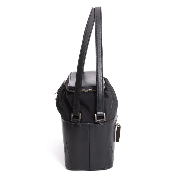 Jean Paul GAULTIER Leather Switching Double Strap Bag K-167394_004