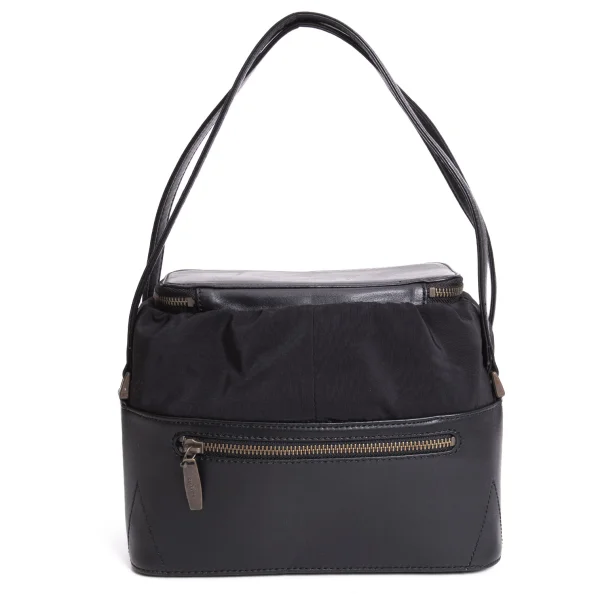 Jean Paul GAULTIER Leather Switching Double Strap Bag K-167394_005