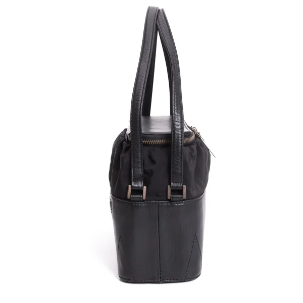 Jean Paul GAULTIER Leather Switching Double Strap Bag K-167394_008