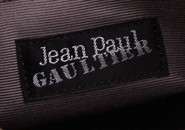 Jean Paul GAULTIER Dragon Emboss Flap Shoulder Bag K-167397_019