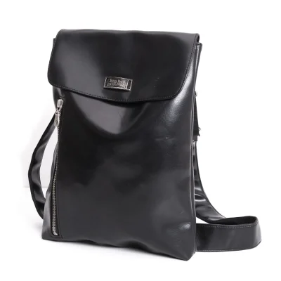 Jean Paul GAULTIER Metal Plate Flap Shoulder Bag