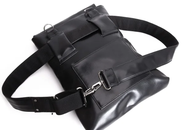 Jean Paul GAULTIER Metal Plate Flap Shoulder Bag K-167399_013