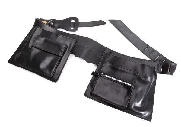 Jean Paul GAULTIER Leather Belted Waist Bag K-167402_002