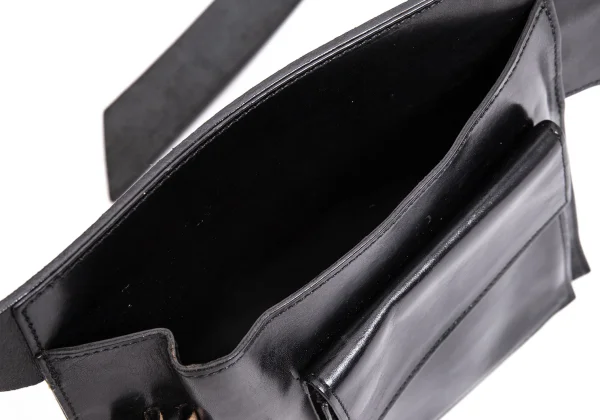 Jean Paul GAULTIER Leather Belted Waist Bag K-167402_005
