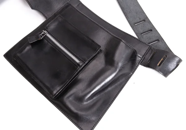 Jean Paul GAULTIER Leather Belted Waist Bag K-167402_006
