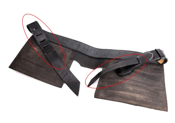 Jean Paul GAULTIER Leather Belted Waist Bag K-167402_008