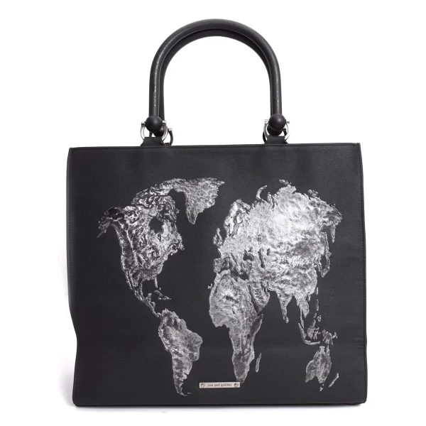 Jean Paul GAULTIER HOMME Map Emboss Printed Tote Bag K-167405_002