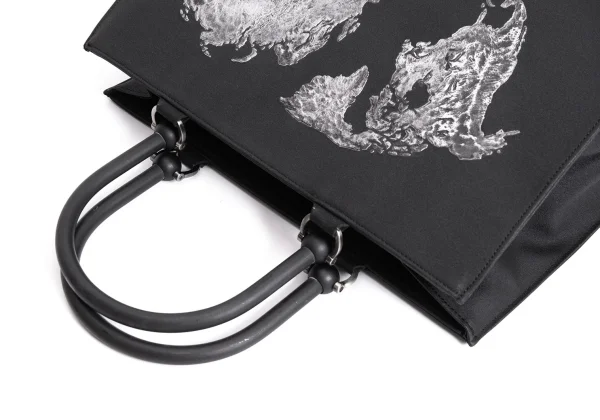 Jean Paul GAULTIER HOMME Map Emboss Printed Tote Bag K-167405_012