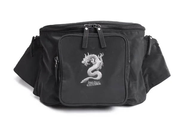 Jean Paul GAULTIER HOMME Dragon Emboss Crossbody Bag K-167406_002