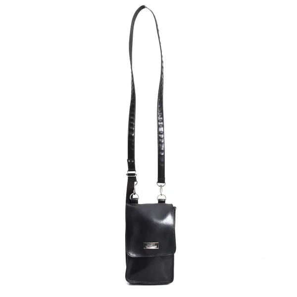 Jean Paul GAULTIER HOMME Metal Plate Flap Mini Shoulder Bag K-167407_002