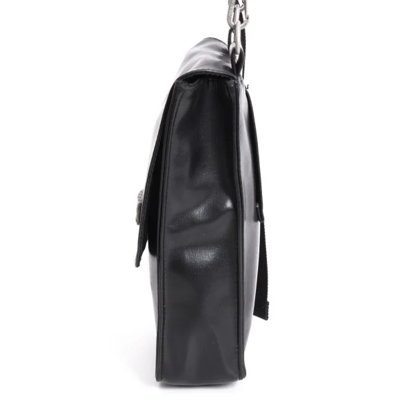 Jean Paul GAULTIER HOMME Metal Plate Flap Mini Shoulder Bag K-167407_005