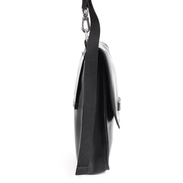 Jean Paul GAULTIER HOMME Metal Plate Flap Mini Shoulder Bag K-167407_007