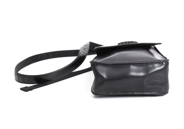 Jean Paul GAULTIER HOMME Metal Plate Flap Mini Shoulder Bag K-167407_008