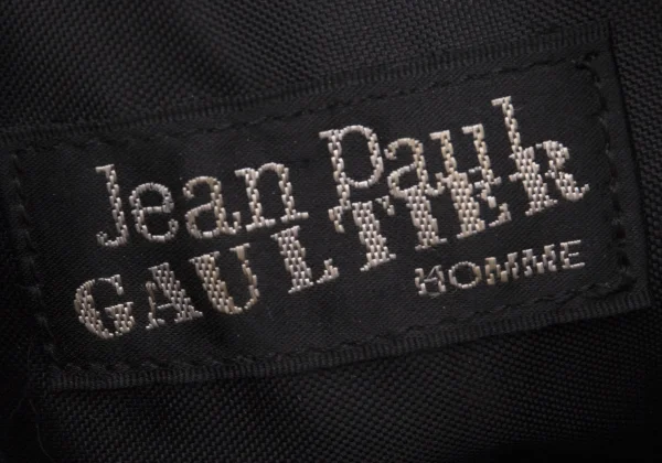 Jean Paul GAULTIER HOMME Metal Plate Flap Mini Shoulder Bag K-167407_016