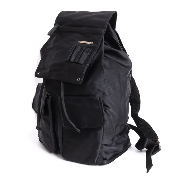 Jean Paul GAULTIER HOMME Multi Pocket Backpack Black  K-167408_001