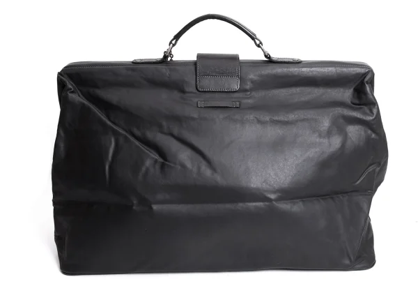Jean Paul GAULTIER HOMME Kisslock Coating Boston Bag K-167409_007