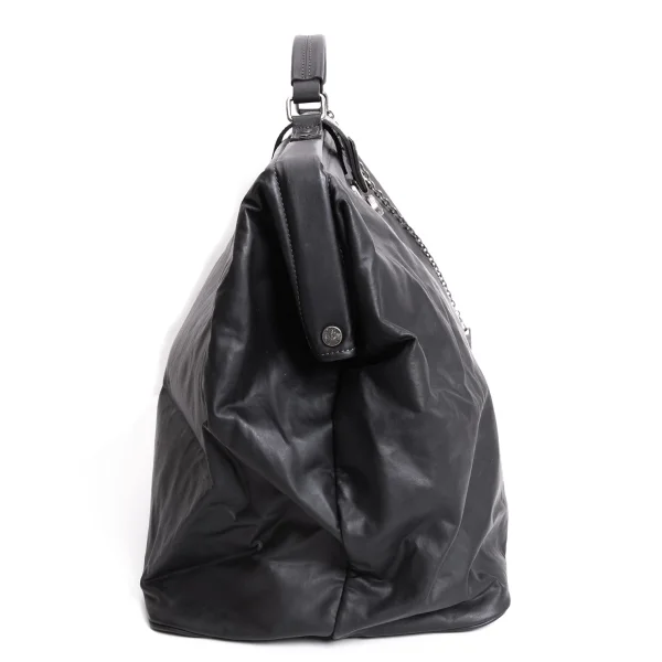Jean Paul GAULTIER HOMME Kisslock Coating Boston Bag K-167409_009
