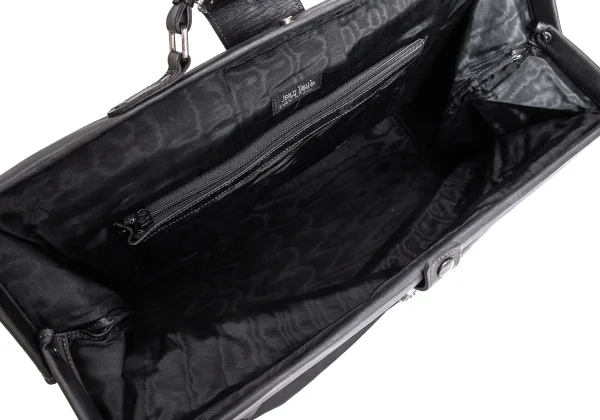 Jean Paul GAULTIER HOMME Kisslock Coating Boston Bag K-167409_014
