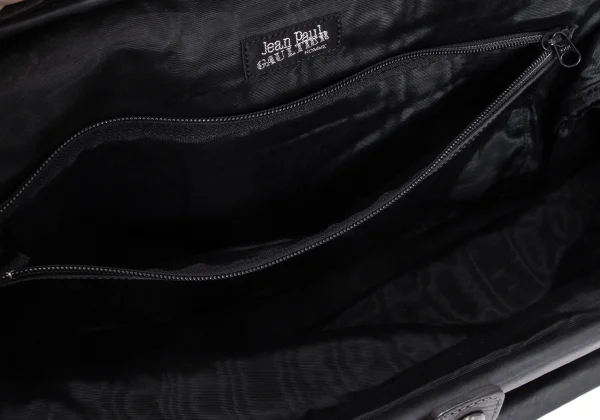 Jean Paul GAULTIER HOMME Kisslock Coating Boston Bag K-167409_015