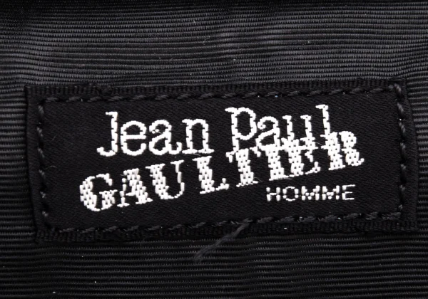 Jean Paul GAULTIER HOMME Kisslock Coating Boston Bag K-167409_016