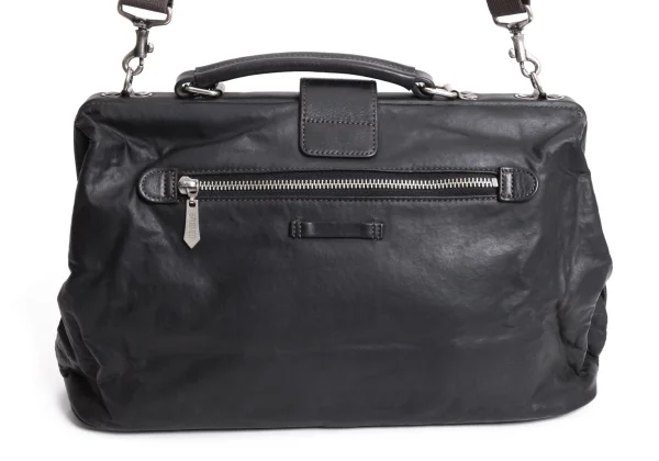 Jean Paul GAULTIER HOMME Kisslock Coating Shoulder Bag K-167411_007
