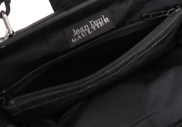 Jean Paul GAULTIER HOMME Kisslock Coating Shoulder Bag K-167411_018