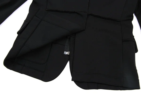 COMME des GARCONS Poly Cut-off Pasted Design Jacket K-167412_017