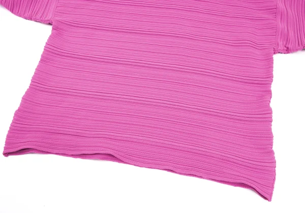 PLEATS PLEASE Crepe Knit High Neck Top K-167413_007