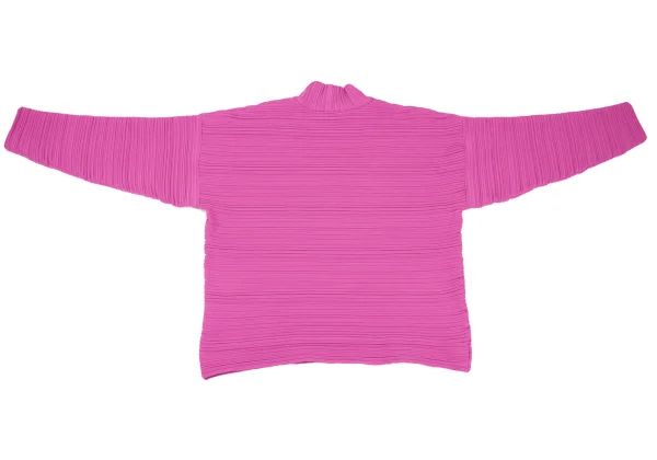 PLEATS PLEASE Crepe Knit High Neck Top K-167413_009