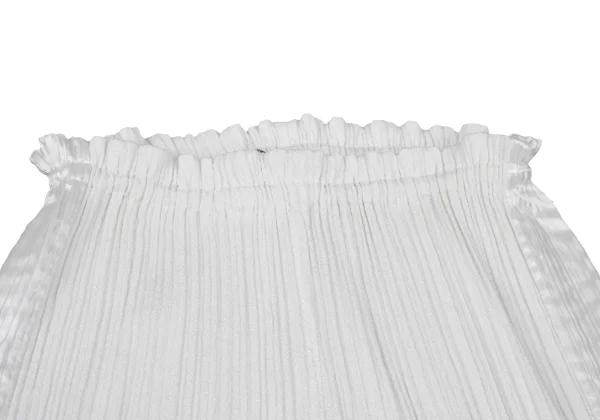 ISSEY MIYAKE Side Shiny Switching Pleats Pants K-167414_005