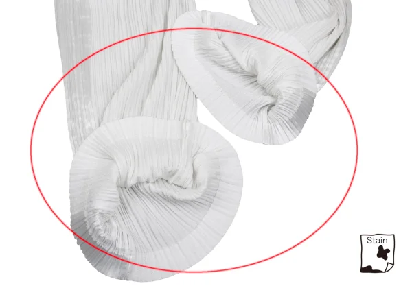 ISSEY MIYAKE Side Shiny Switching Pleats Pants K-167414_013