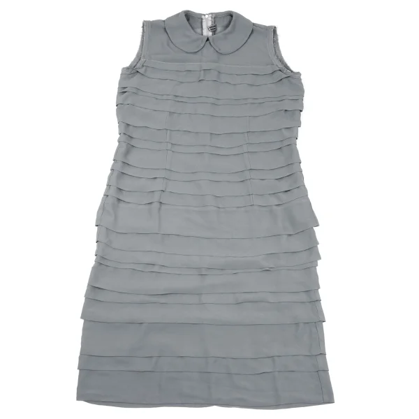 COMME des GARCONS Poly Dyed Tiered Sleeveless Dress K-167415_002