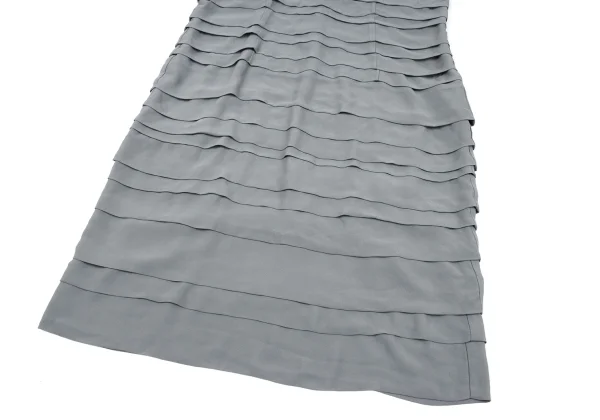 COMME des GARCONS Poly Dyed Tiered Sleeveless Dress K-167415_006