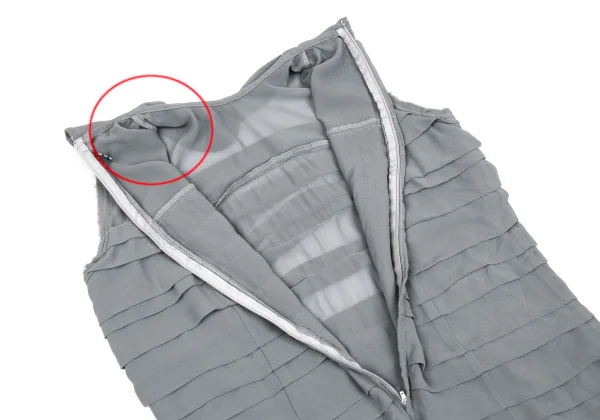 COMME des GARCONS Poly Dyed Tiered Sleeveless Dress K-167415_010