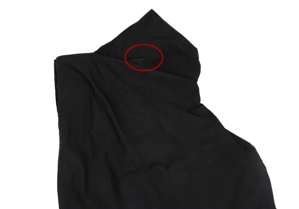 Y's Asymmetry Tuck Cotton Skirt K-167416_003