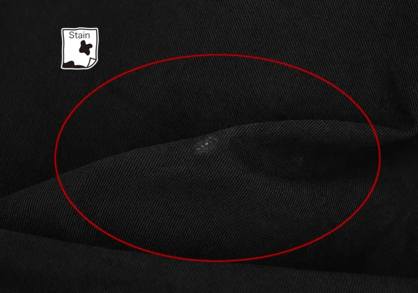 Y's Asymmetry Tuck Cotton Skirt K-167416_004