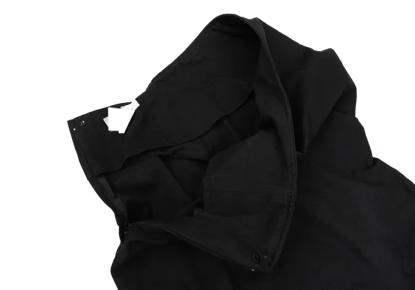 Y's Asymmetry Tuck Cotton Skirt K-167416_005