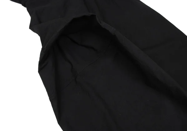 Y's Asymmetry Tuck Cotton Skirt K-167416_010