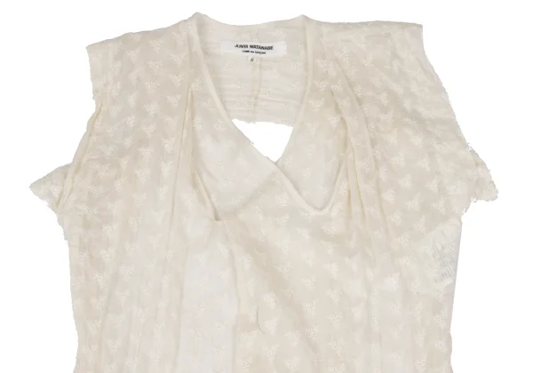 JUNYA WATANABE COMME des GARCONS Many Snap Button Design Lace Wrap Dress K-167417_003