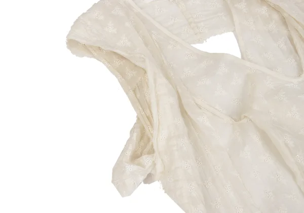 JUNYA WATANABE COMME des GARCONS Many Snap Button Design Lace Wrap Dress K-167417_006