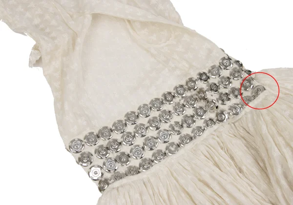 JUNYA WATANABE COMME des GARCONS Many Snap Button Design Lace Wrap Dress K-167417_008