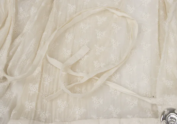 JUNYA WATANABE COMME des GARCONS Many Snap Button Design Lace Wrap Dress K-167417_012