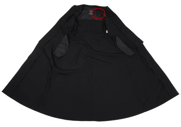 Y's Wool Gabardine Pocket Design Coat K-167418_012